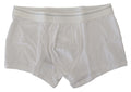 White Cotton Blend Regular Boxer Underwear - it4-s