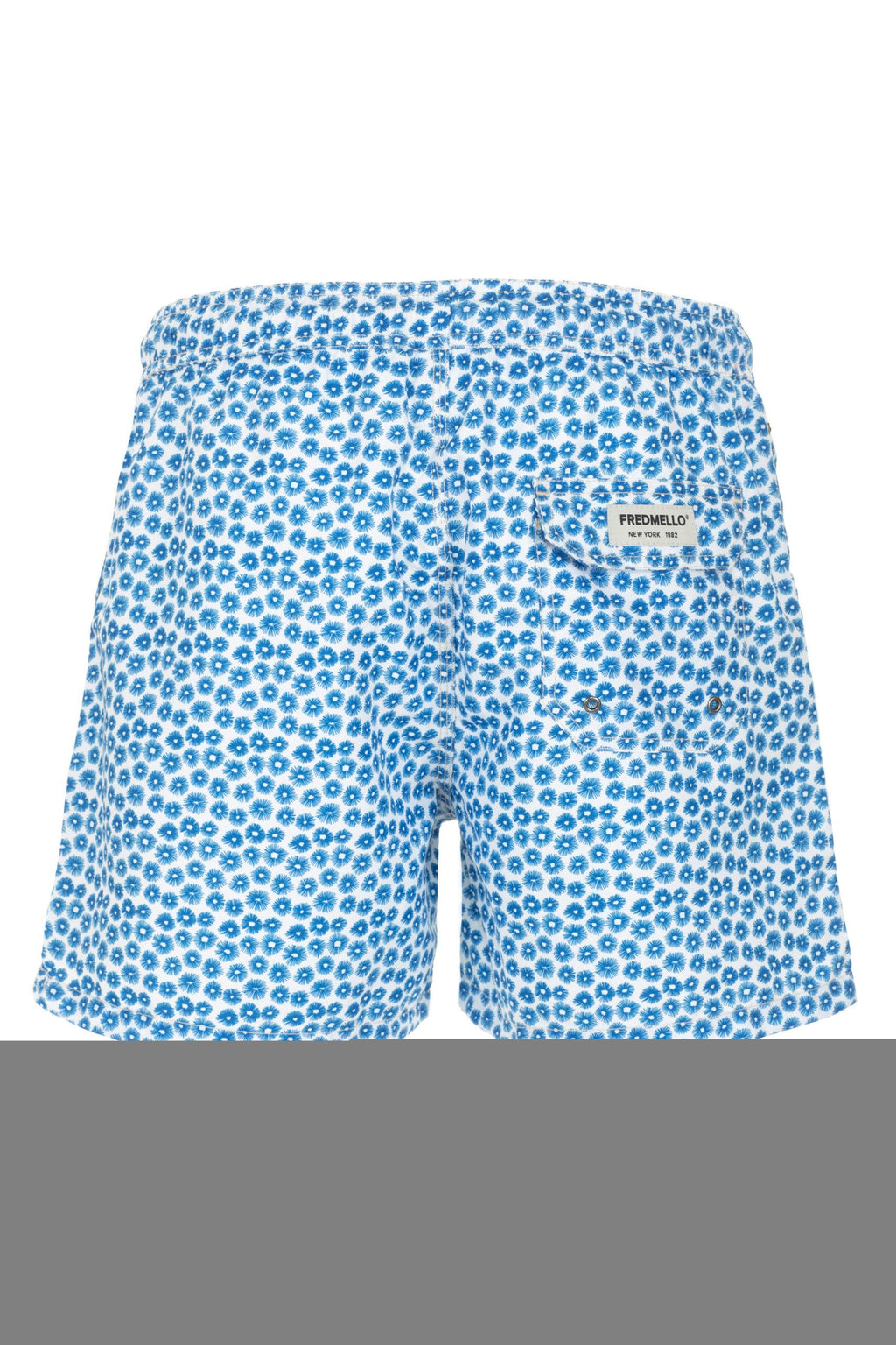 Light Blue Polyester Swimwear - 3xl