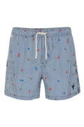 Light Blue Polyester Swimwear - 3xl