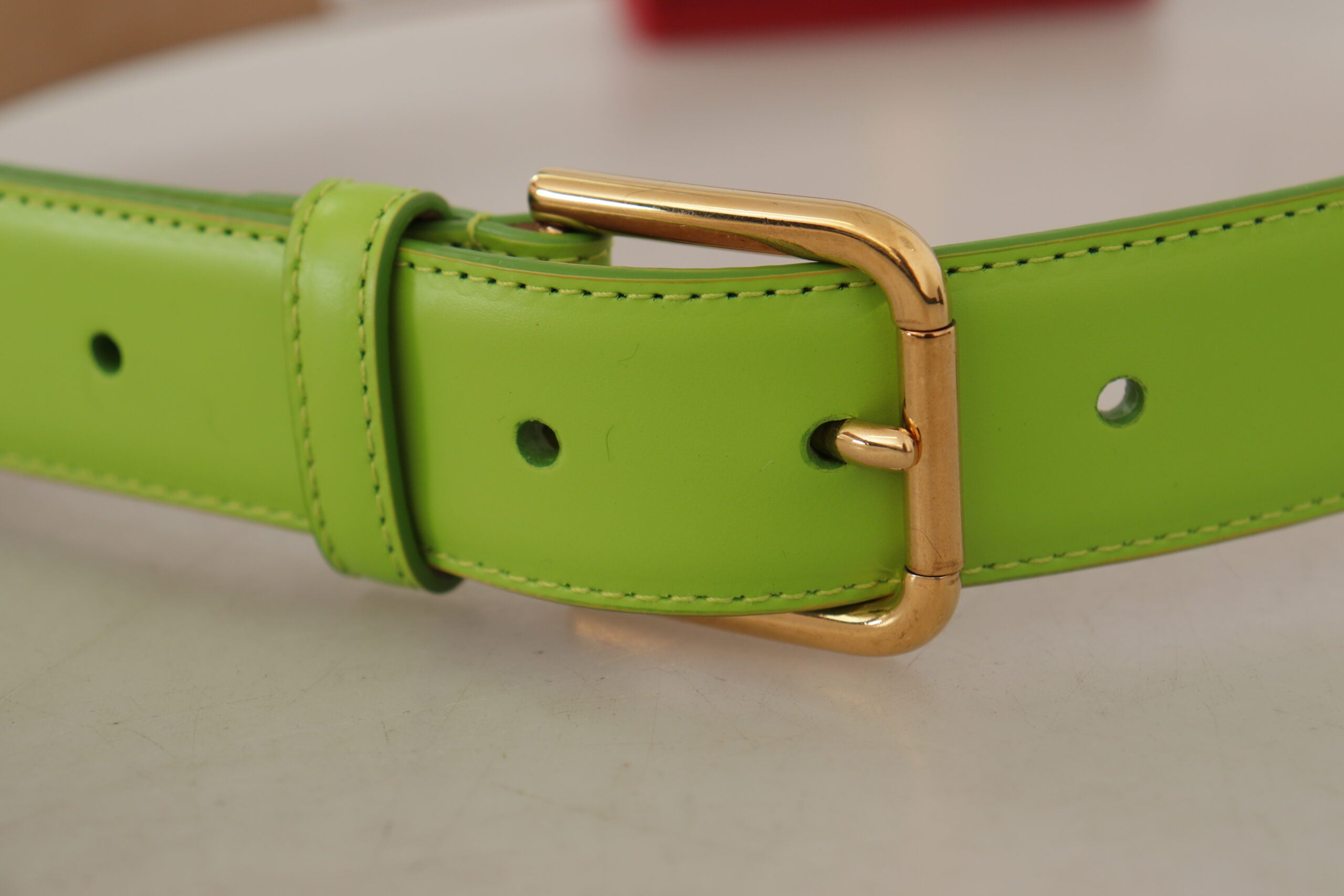 Green Leather Devotion H...icro Bag Headphones Belt - 70-cm-28-inches