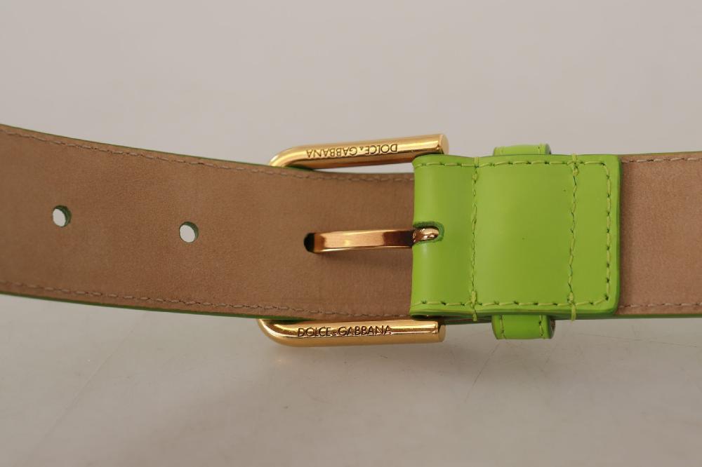Green Leather Devotion H...icro Bag Headphones Belt - 70-cm-28-inches