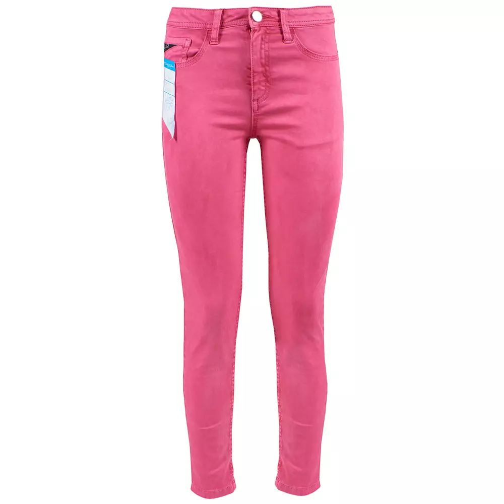 Jeans e pantaloni in cotone fucsia - W29