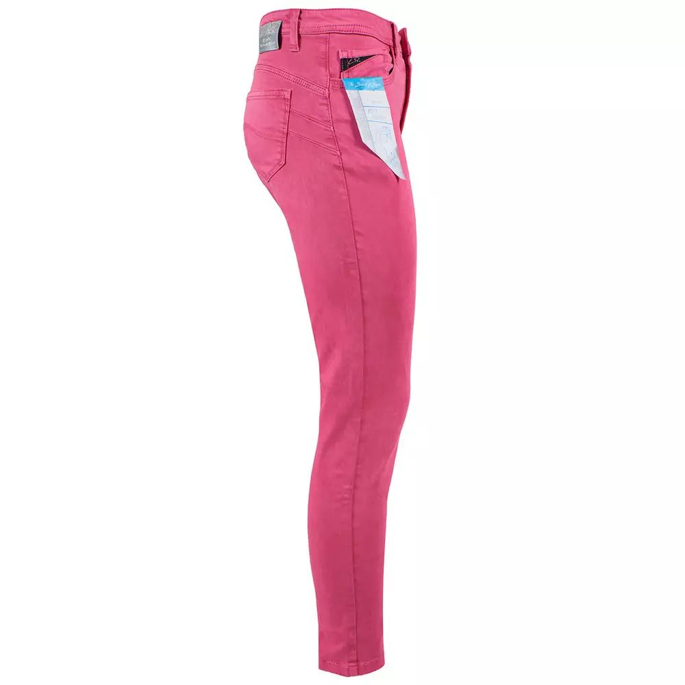 Jeans e pantaloni in cotone fucsia - W30