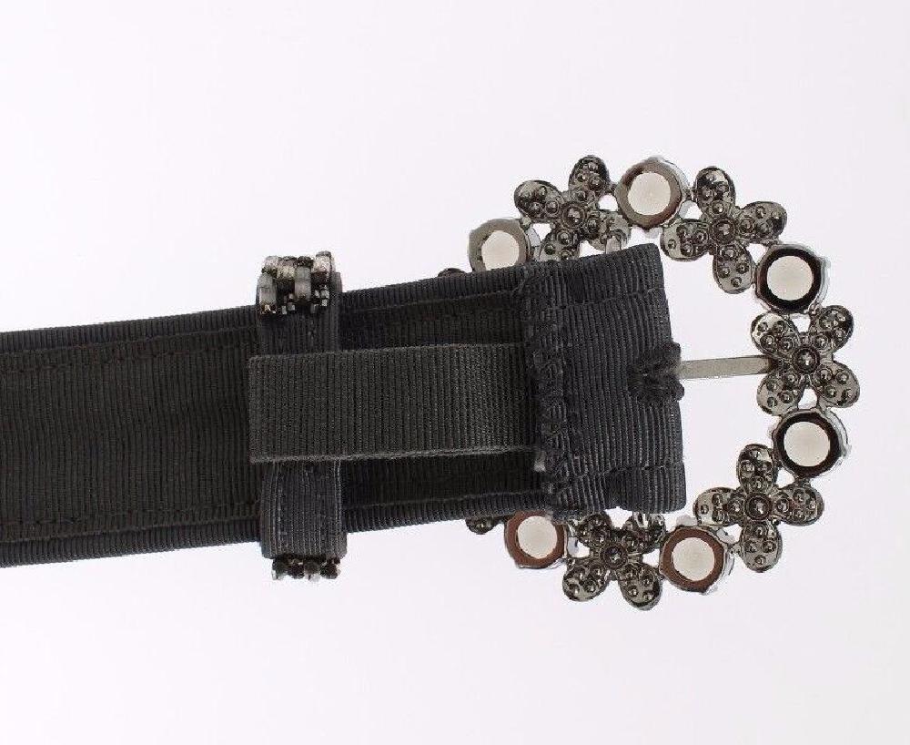 Multicolor Wide Crystal Buckle Sequined Belt - 65-cm-26-inches