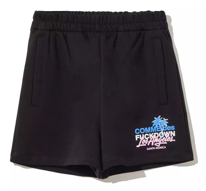 Pantaloncini in cotone nero - S