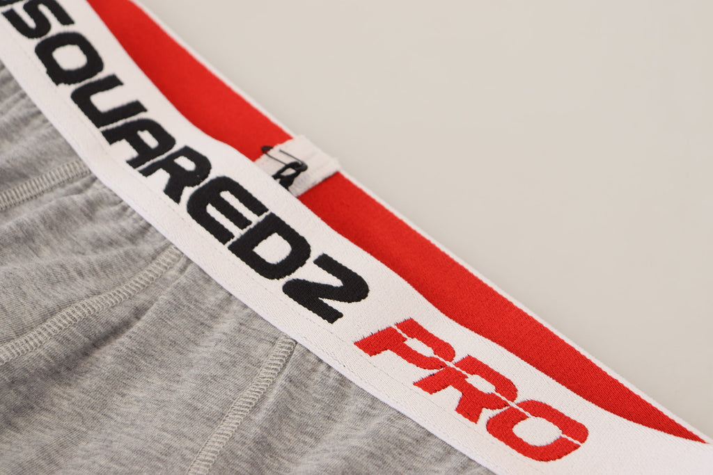 Gray Logo Cotton Stretch Men Brief PRO Underwear - it5-m