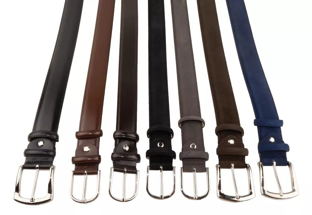 Multicolor Leather Di Calfskin Belt - 130cm-50inch