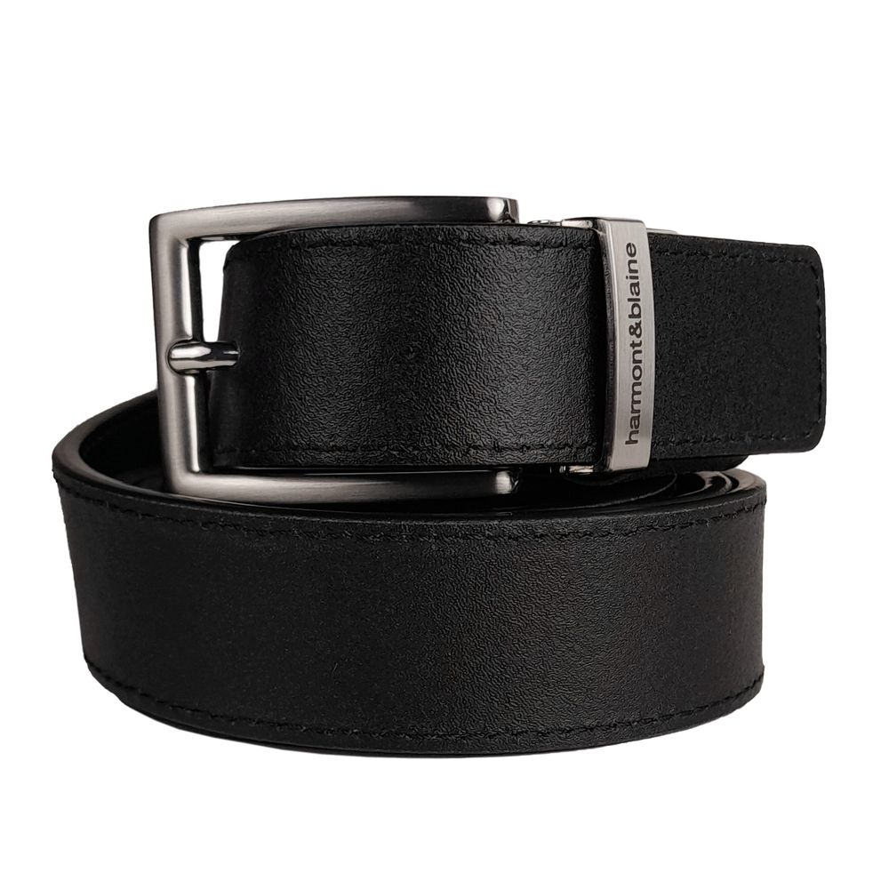 Black Leather Di Calfskin Belt - 110-cm-44-inches