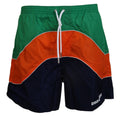Multicolor Logo Print Men Beachwear Swimwear Short - it48-m