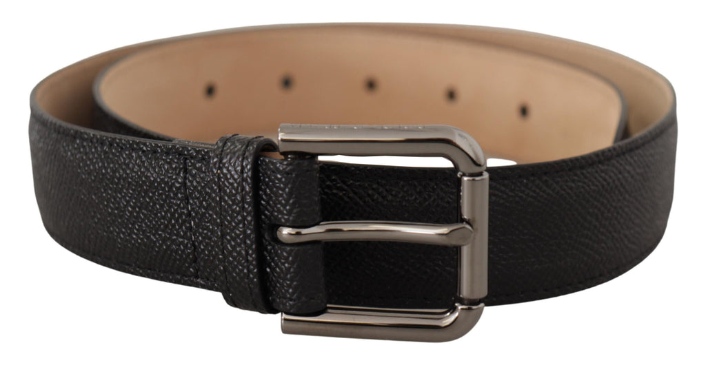 Black Calf Leather Brown Backend Belt - 75-cm-30-inches