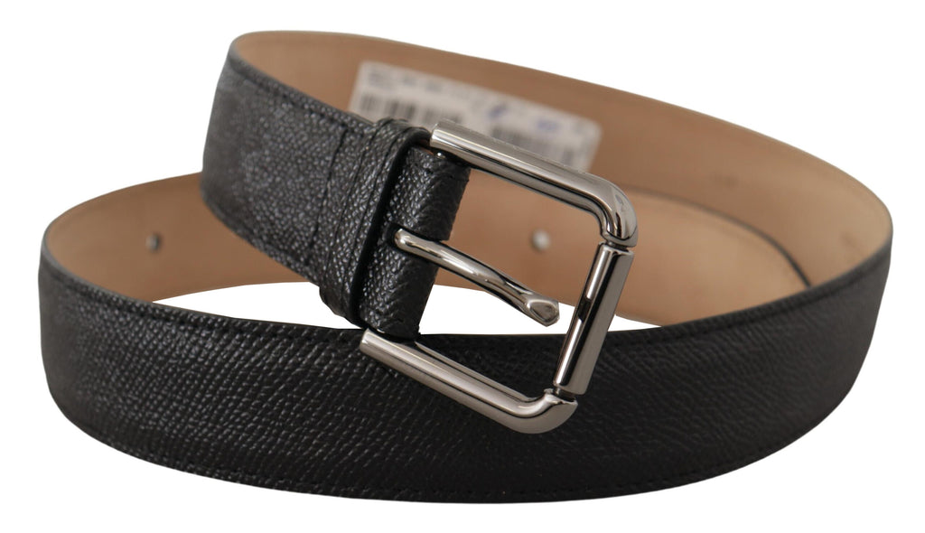 Black Calf Leather Brown Backend Belt - 75-cm-30-inches