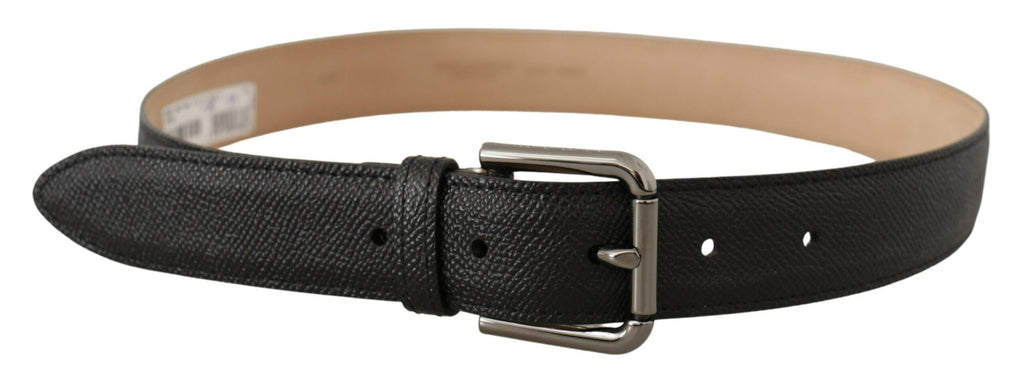Black Calf Leather Brown Backend Belt - 75-cm-30-inches