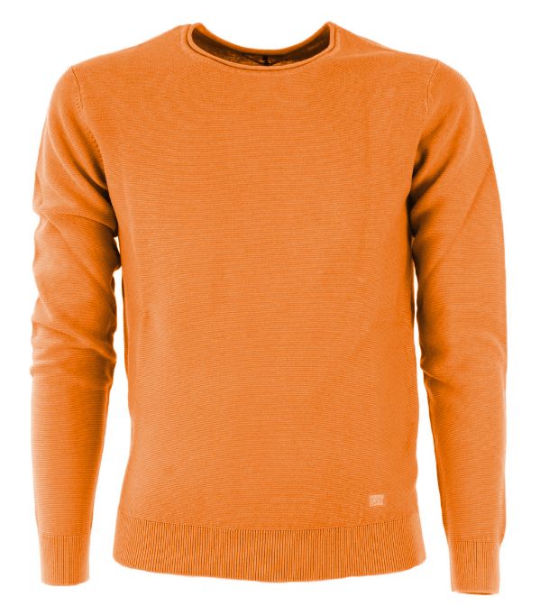 Maglione in cotone arancione - XXL