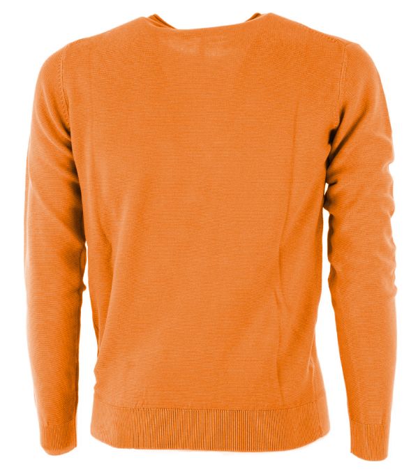 Maglione in cotone arancione - XXL