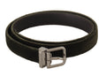 Green Velvet Silver Tone Metal Buckle Belt - 95-cm-38-inches