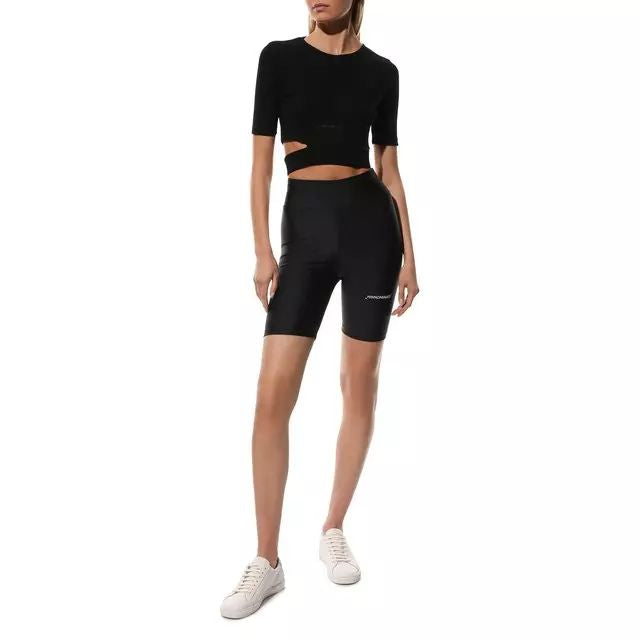 Pantaloncini neri in poliammide - XL