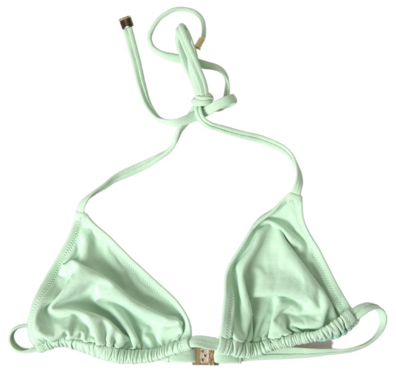 Green Nylon Beachwear Swimwear 2 Piece Bikini - it2-s