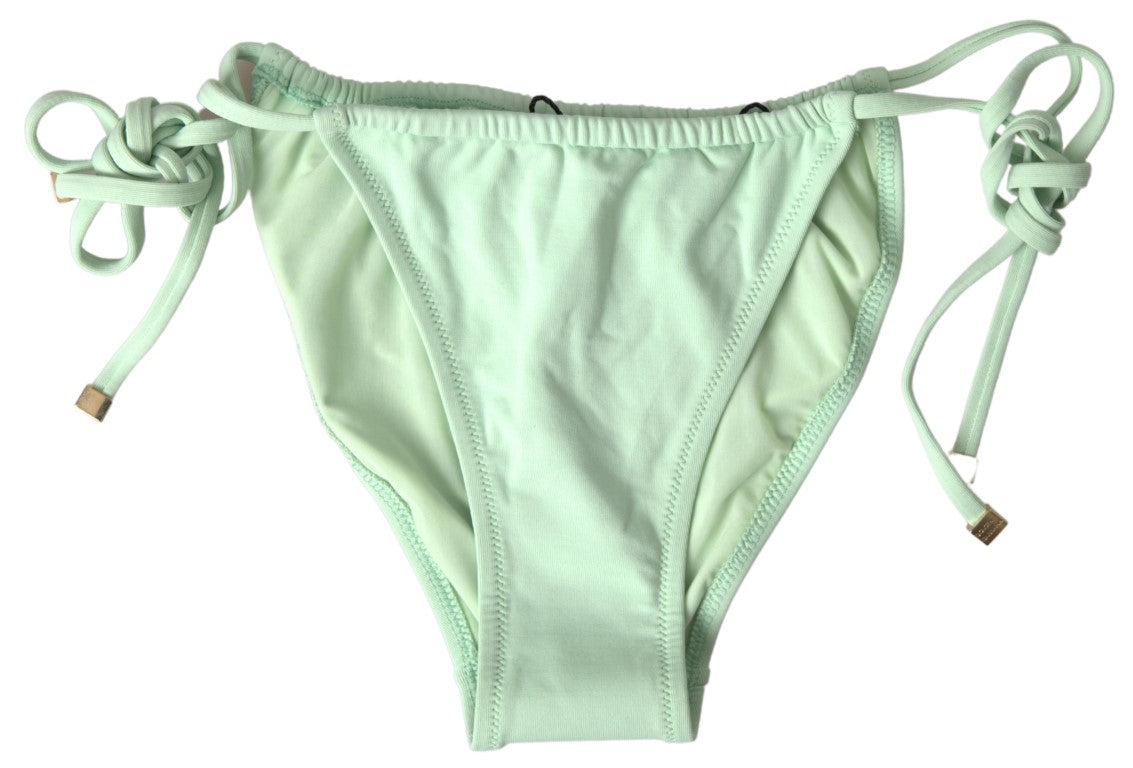Green Nylon Beachwear Swimwear 2 Piece Bikini - it2-s