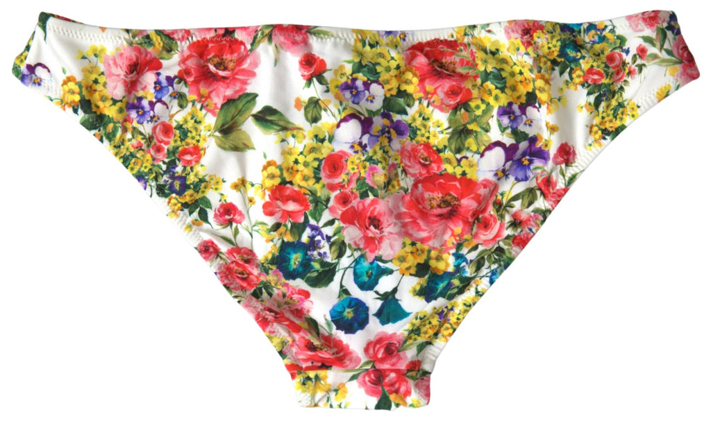 Multicolor Floral Beachwear Swimwear Bottom Bikini - it1-xs