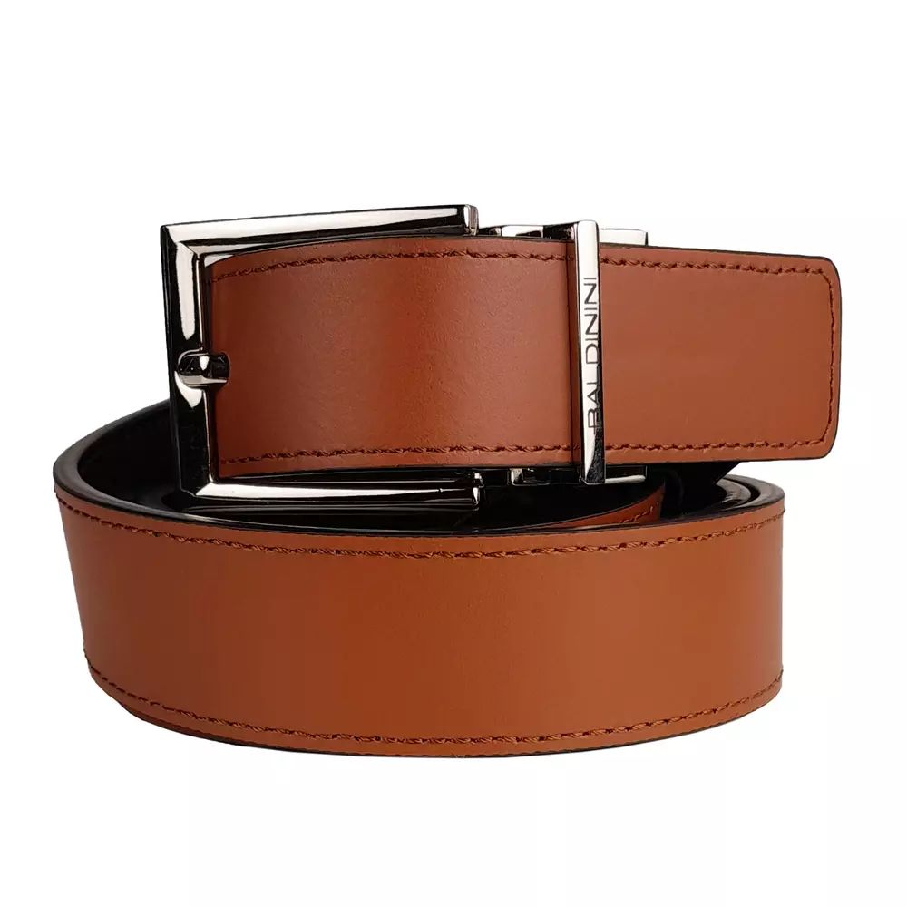 Brown Leather Di Calfskin Belt - 100-cm-40-inches
