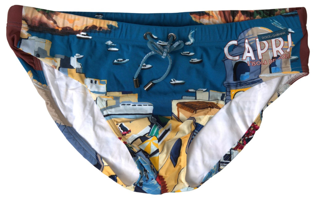 Multicolor Nylon CAPRI Beachwear Swimwear - it5-xl