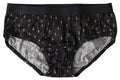 Black Dotted Cotton Brandon Briefs Underwear - it3-xs