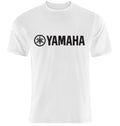 T-shirt Yamaha - White Color - Black Logo - Size XL