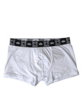 White Cotton Stretch Regular Boxer Underwear - it3-xs