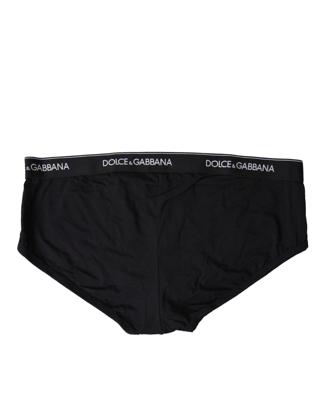 Black Cotton Stretch Slip Brando Brief Underwear - it7-xl