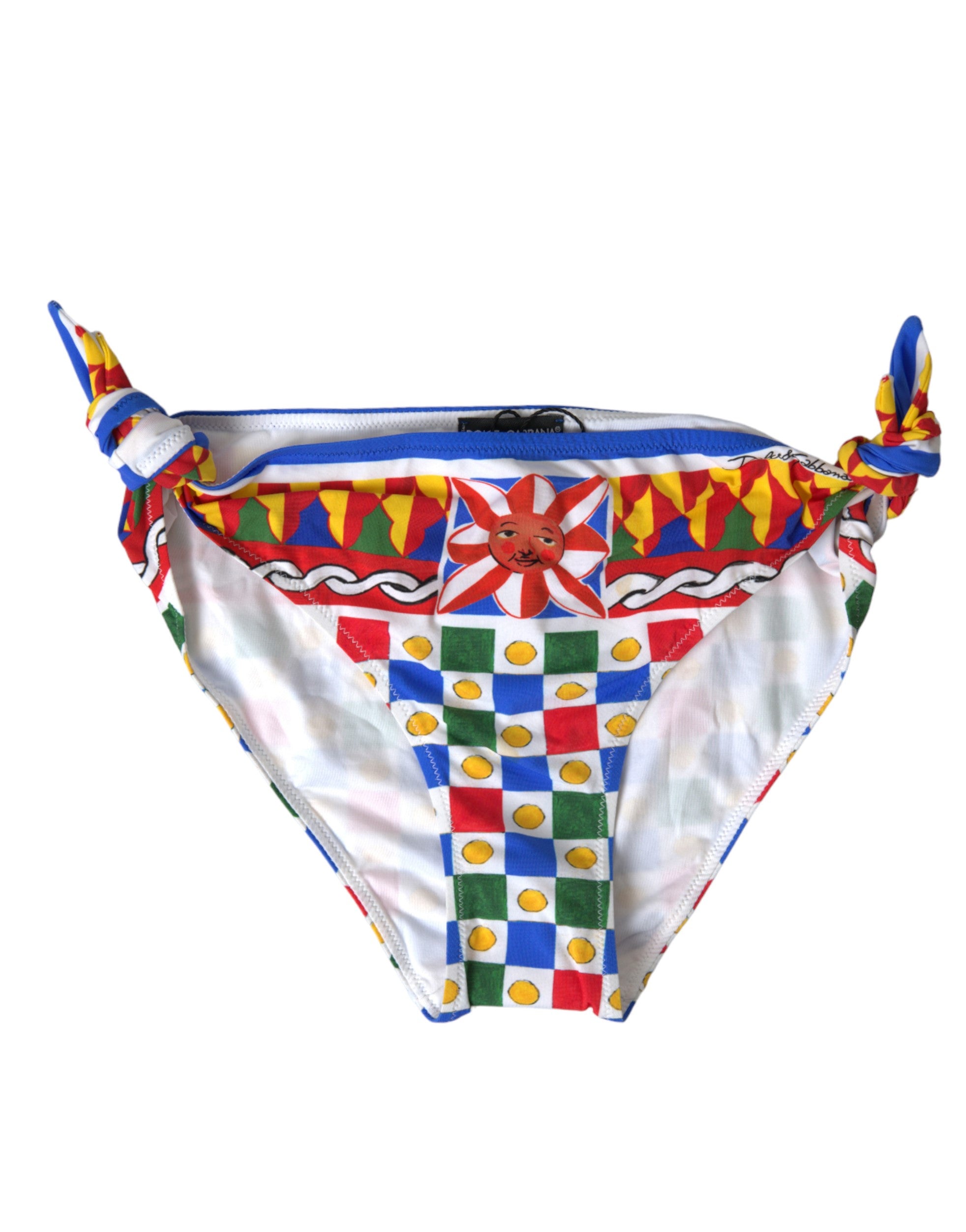Multicolor Carretto Bottom Swim Beachwear Bikini - it3-m