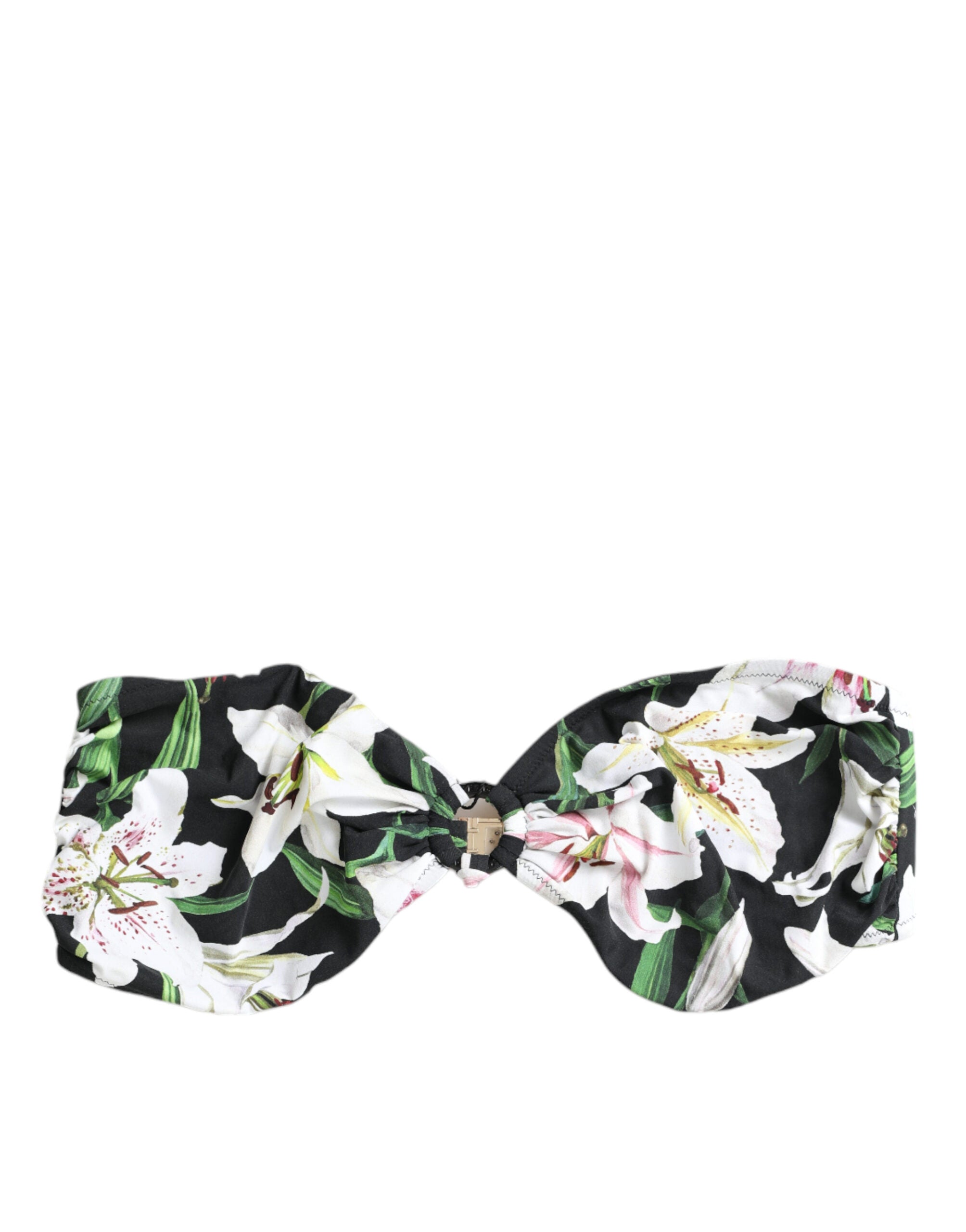Black Lily Halter Swimwear Top Beachwear Bikini - it3-m