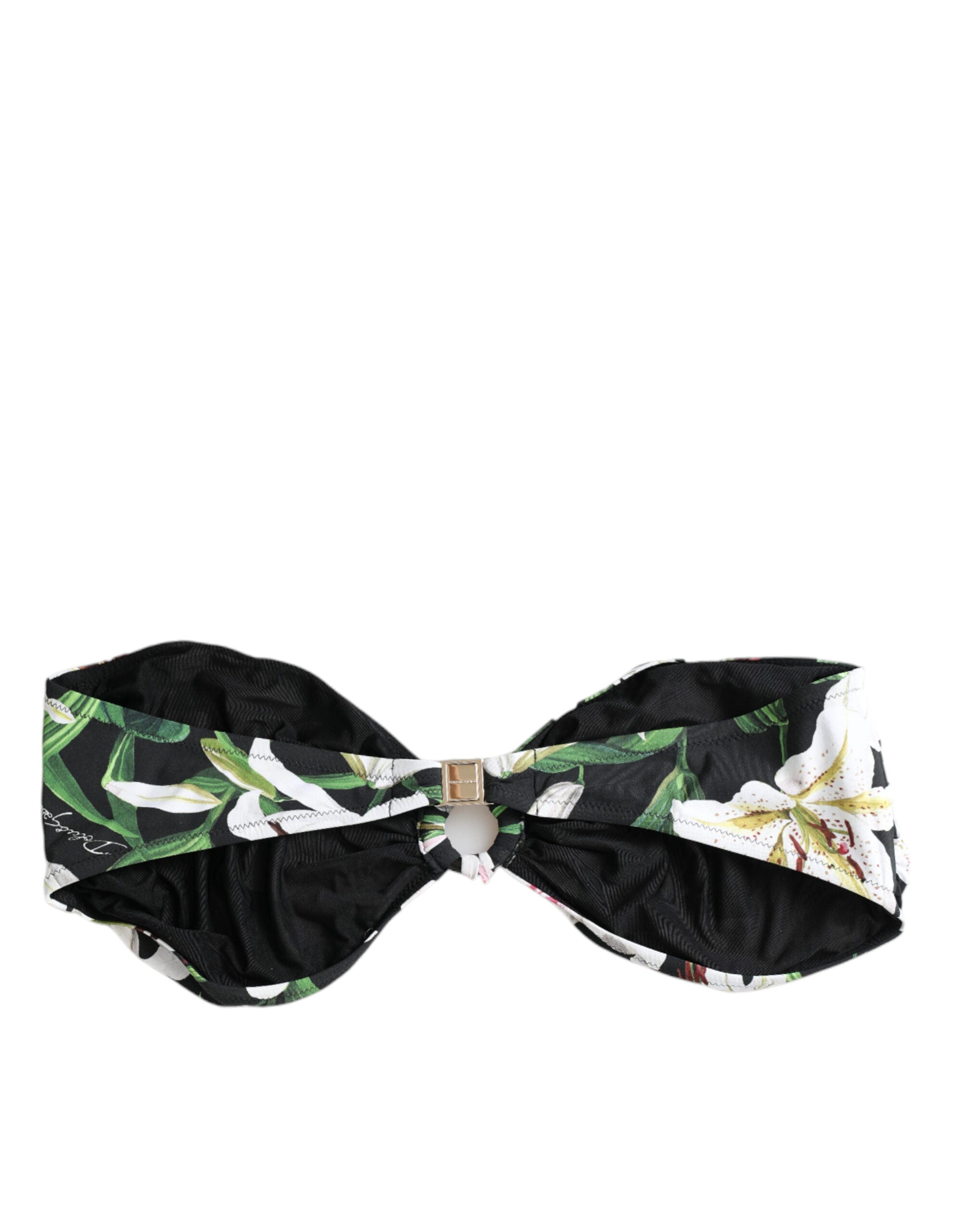Black Lily Halter Swimwear Top Beachwear Bikini - it3-m