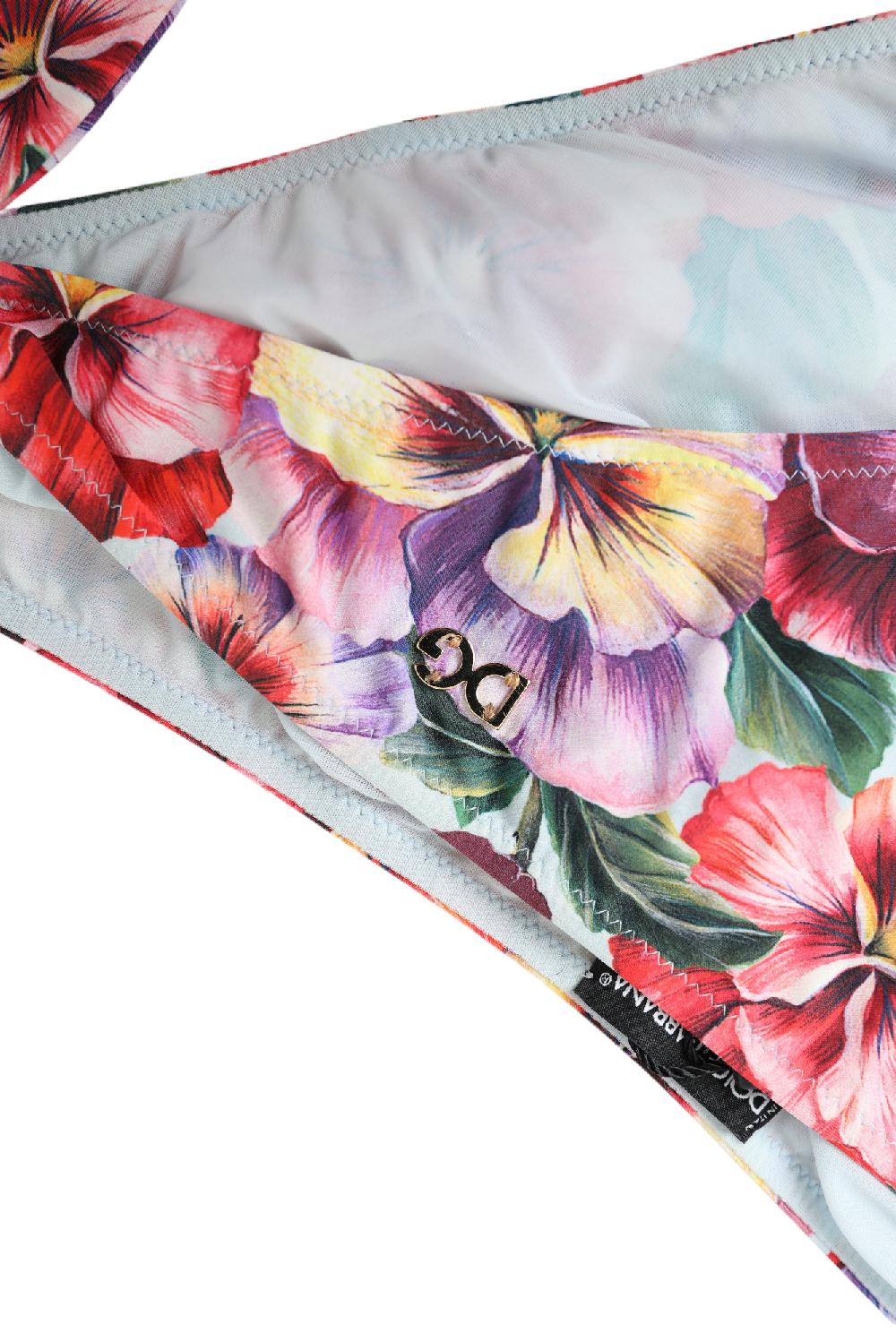 Multicolor Floral Swimwear Bottom Beachwear Bikini - it4-l