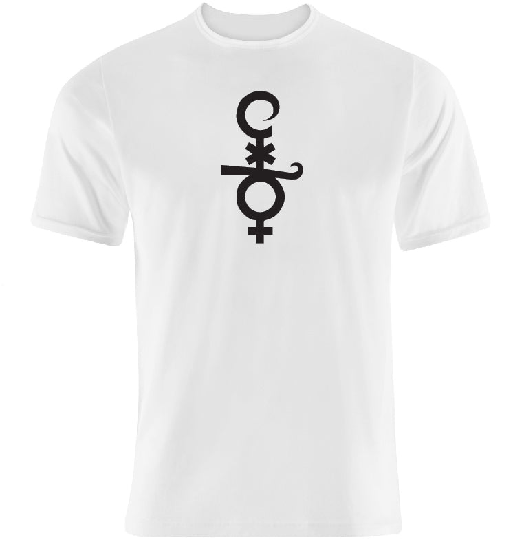 T-shirt logo Cocoricò - White Color - Black Logo - Size S