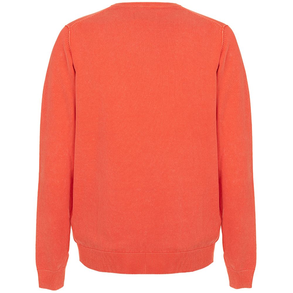 Maglione in cotone arancione - XXL