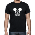 T-shirt Mickey Mouse Fuck - Black - Size M