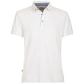 Polo in cotone bianco - L