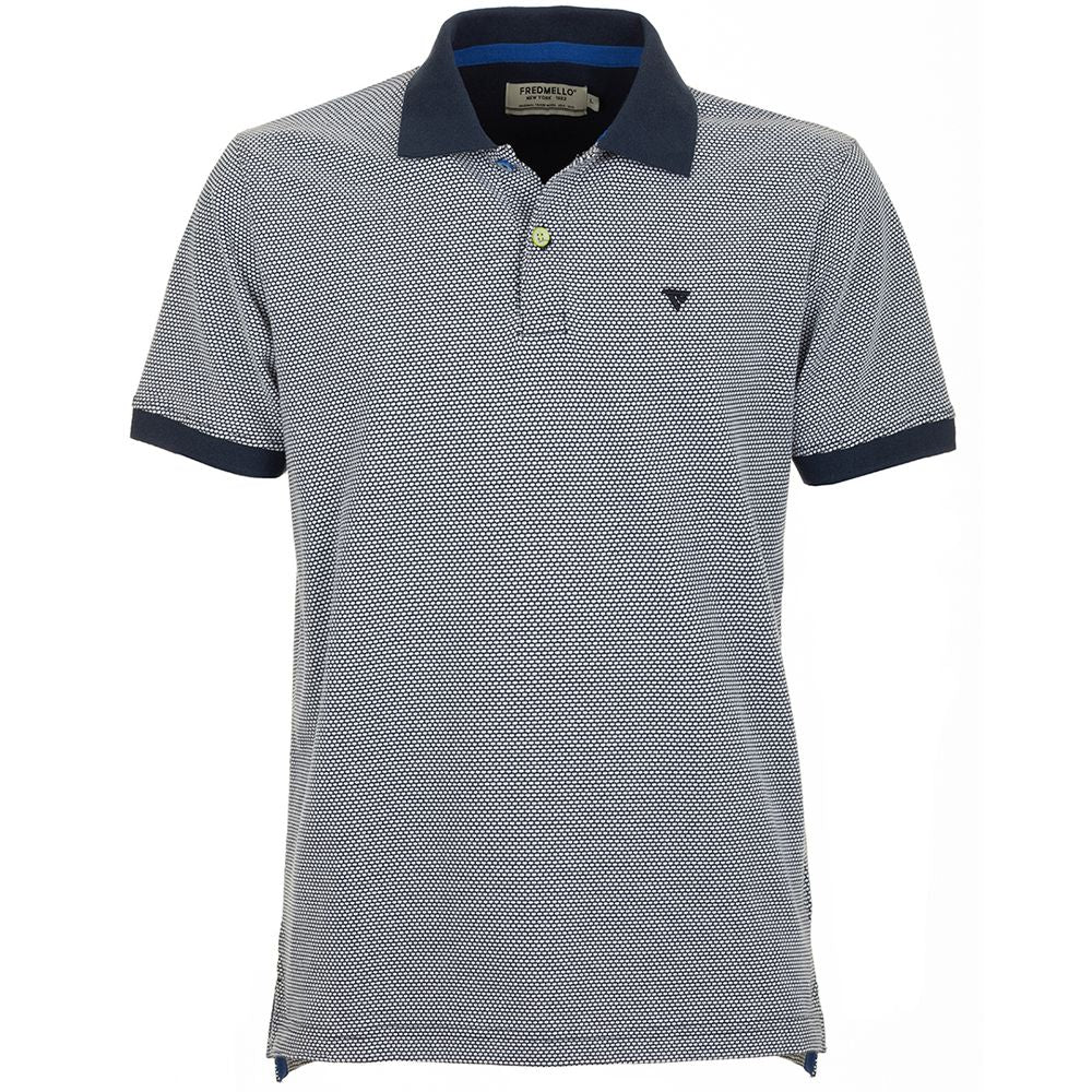 Polo in cotone blu - XXL