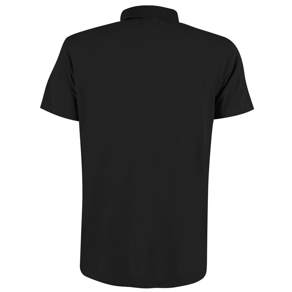 Polo in cotone nero - XL