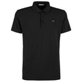 Polo in cotone nero - XXL