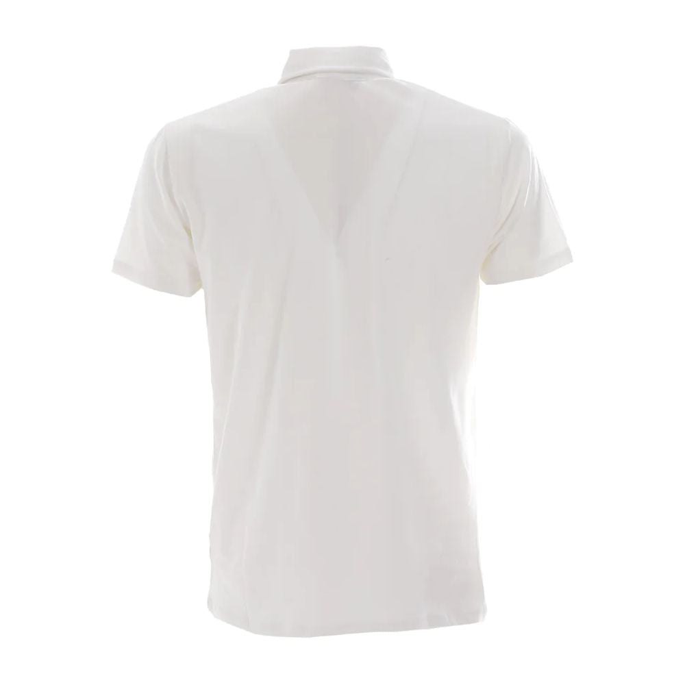 Polo in cotone bianco - S
