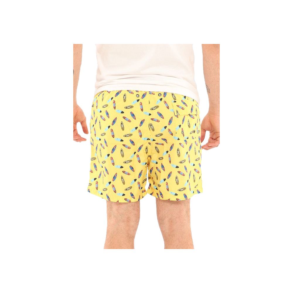 Yellow Polyester Swimwear - m