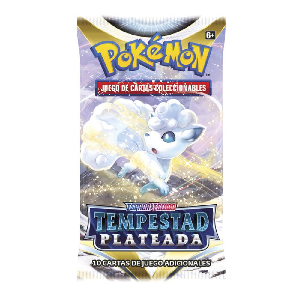 Spanish Display 36 envelopes Collectable Cards Pokemon Sword and Shield Silver Storm