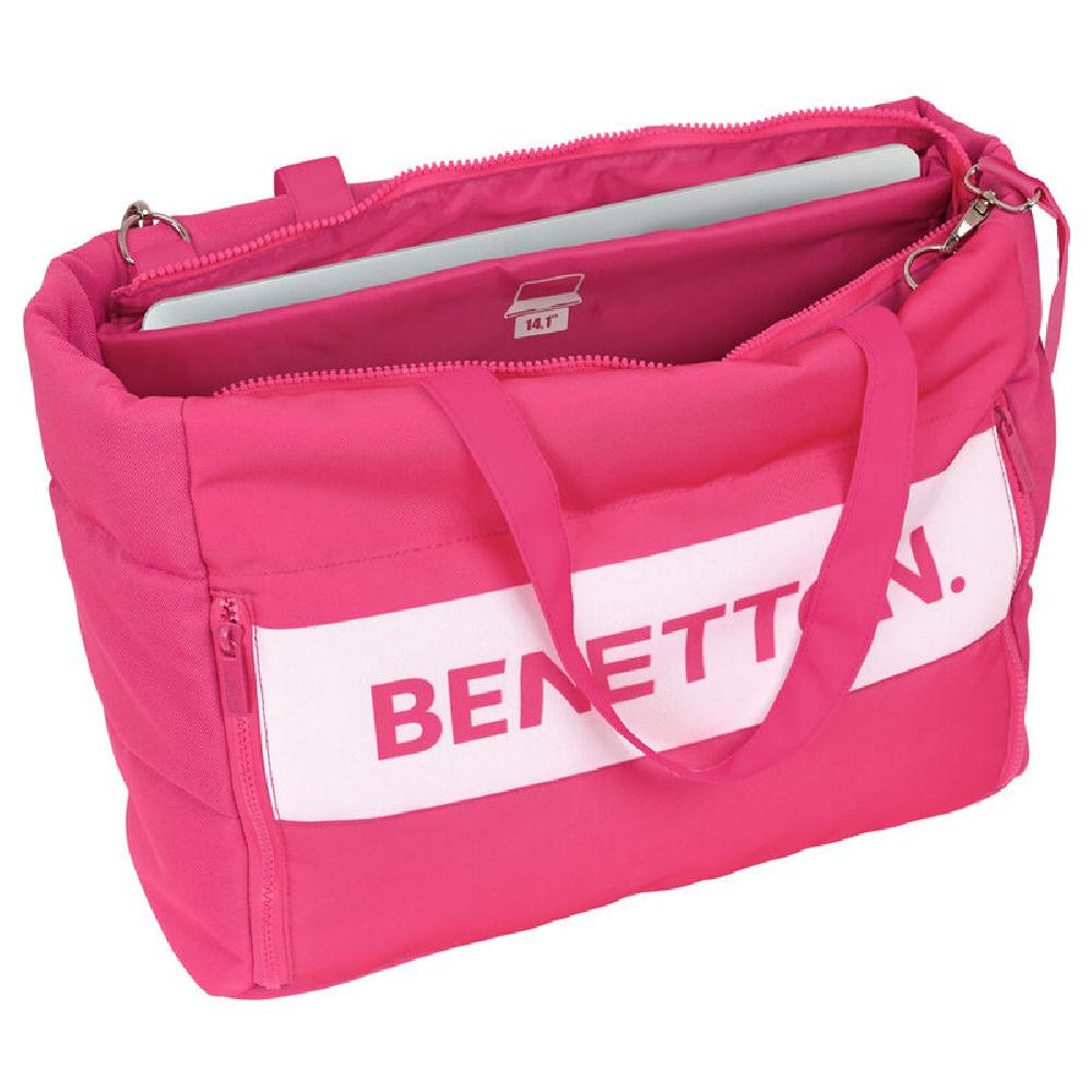 Benetton Raspberry bag