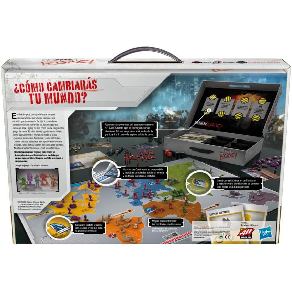 Spanish Risk Legacy board game