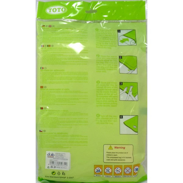 vacuum bag - 60x50 cm - Color Green