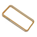 Bumper bi-color orange/transparent for iPhone 4