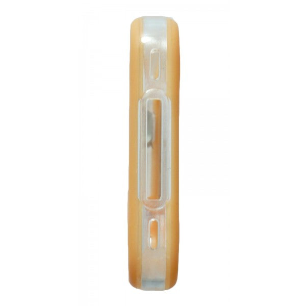 Bumper bi-color orange/transparent for iPhone 4