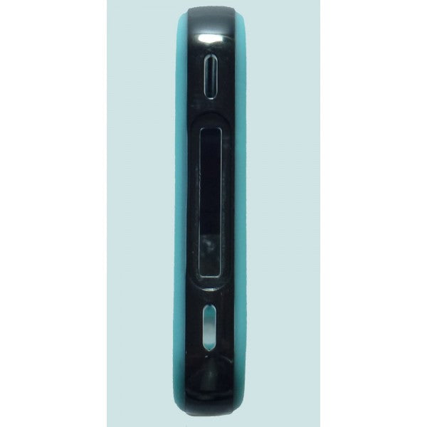 Bumper two-tone blue/black for iPhone 4