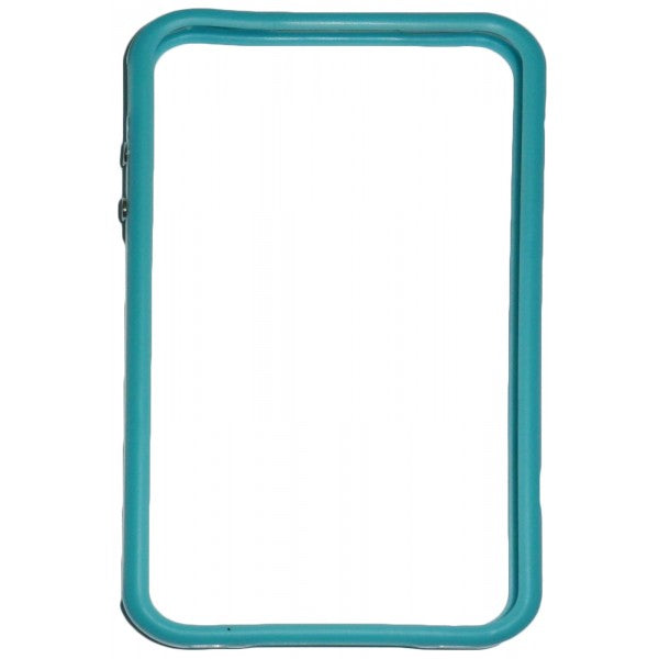 Bumper two-tone blue/transparent for iPhone 4